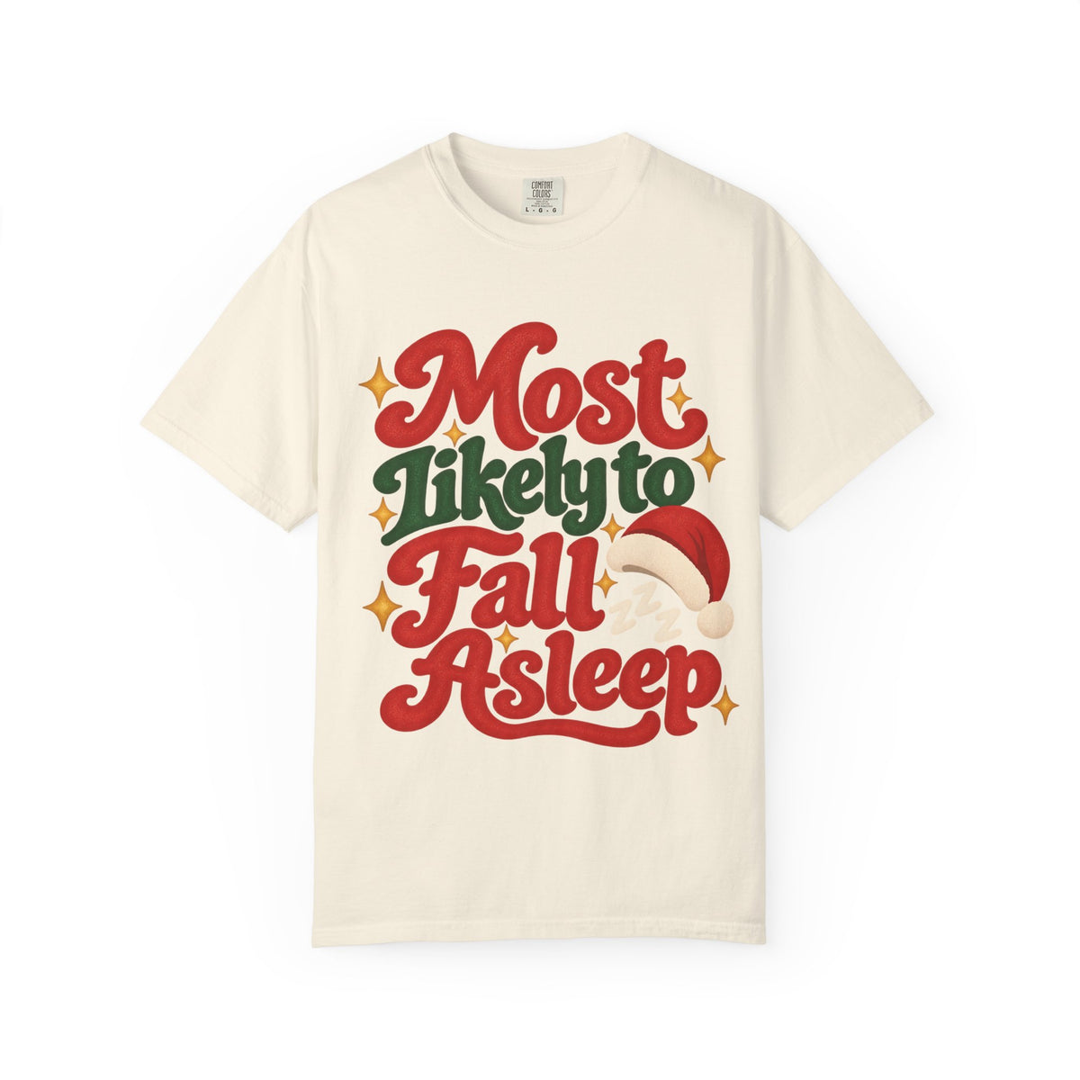 Most Likely to Fall Asleep Christmas T-Shirt