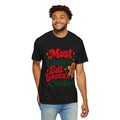Most Likely to Eat Santa’s Cookies Christmas T-Shirt | Merry Little Chaos