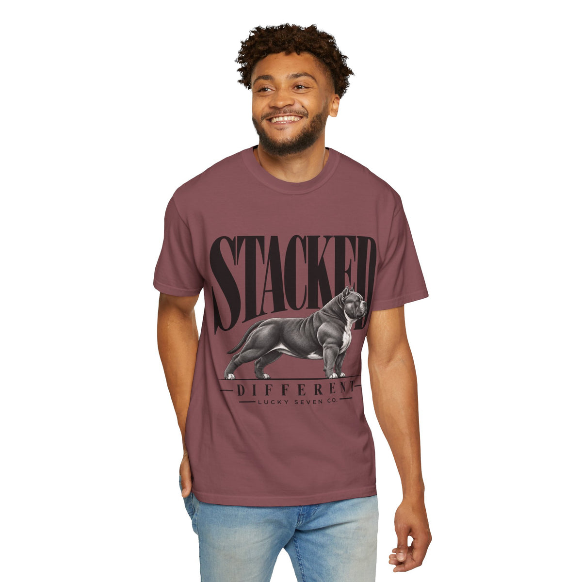Stacked Different | American Bully Graphic Tee