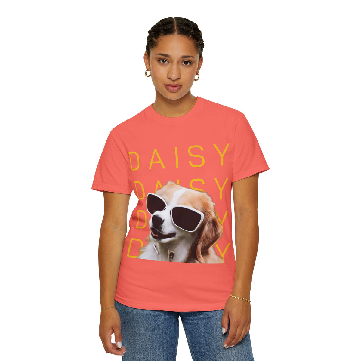 Custom Pet Photo & Name T-Shirt | Personalized Dog or Cat Tee