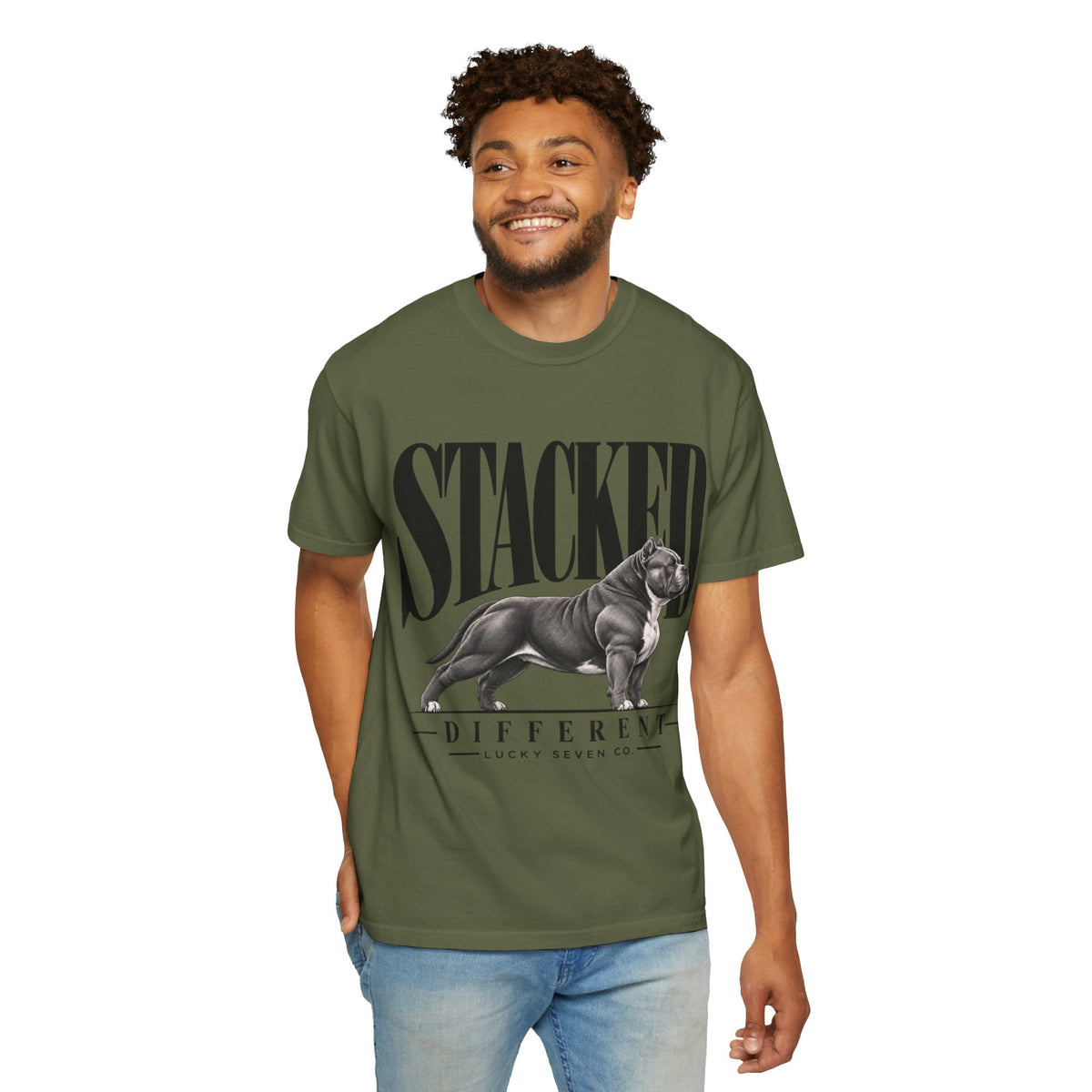 Stacked Different | American Bully Graphic Tee