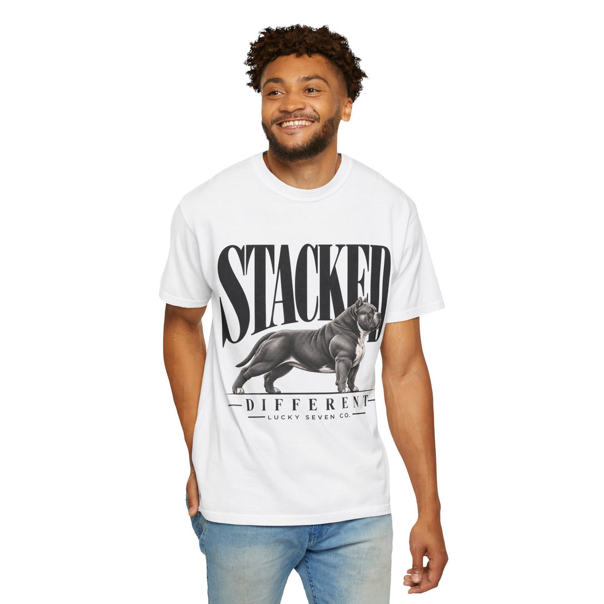 Stacked Different | American Bully Graphic Tee
