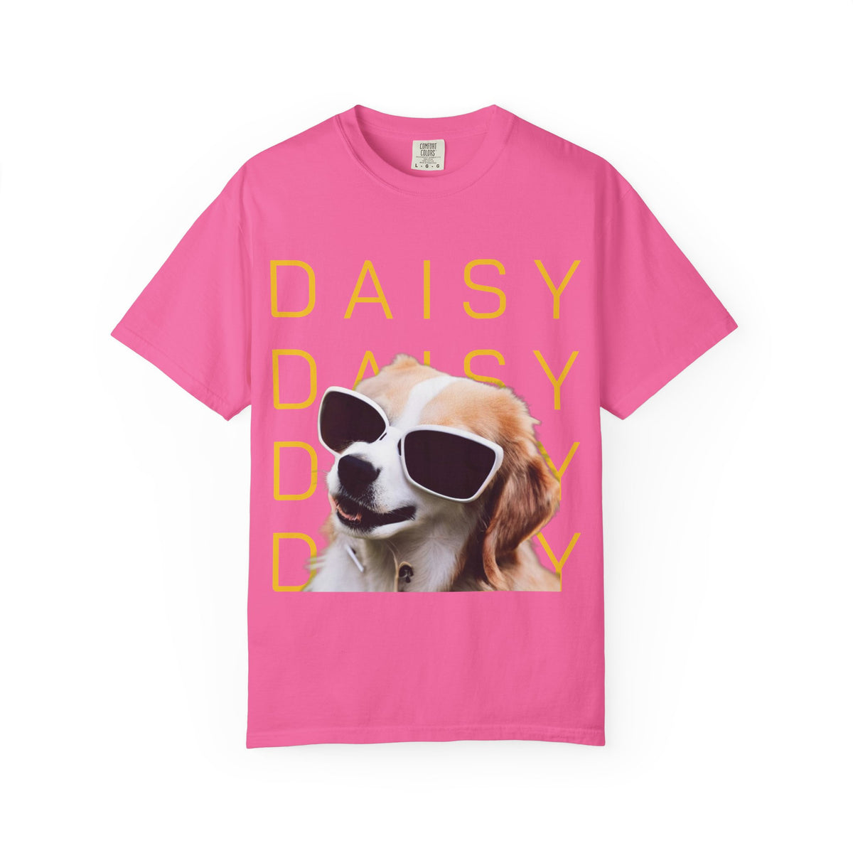 Custom Pet Photo & Name T-Shirt | Personalized Dog or Cat Tee