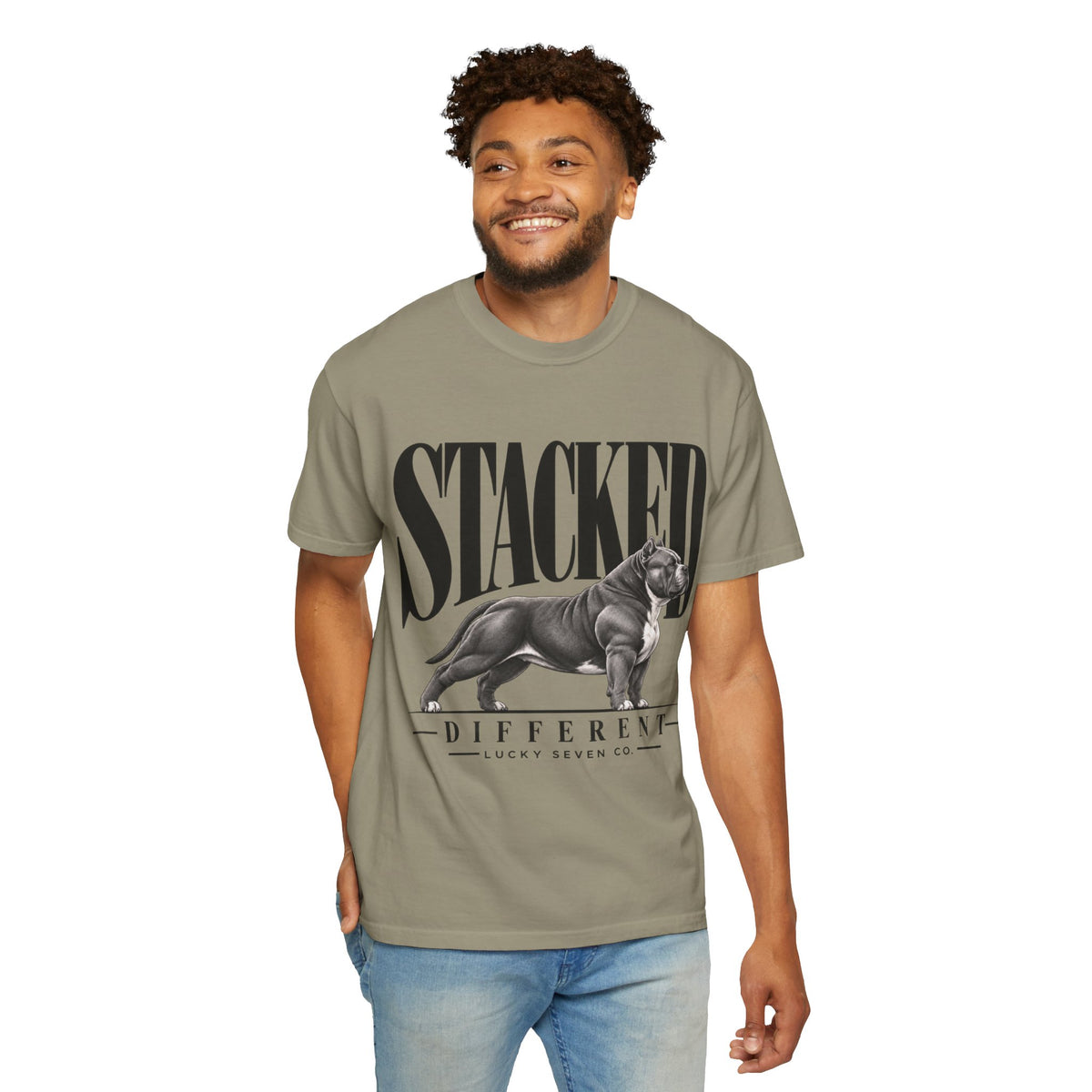 Stacked Different | American Bully Graphic Tee