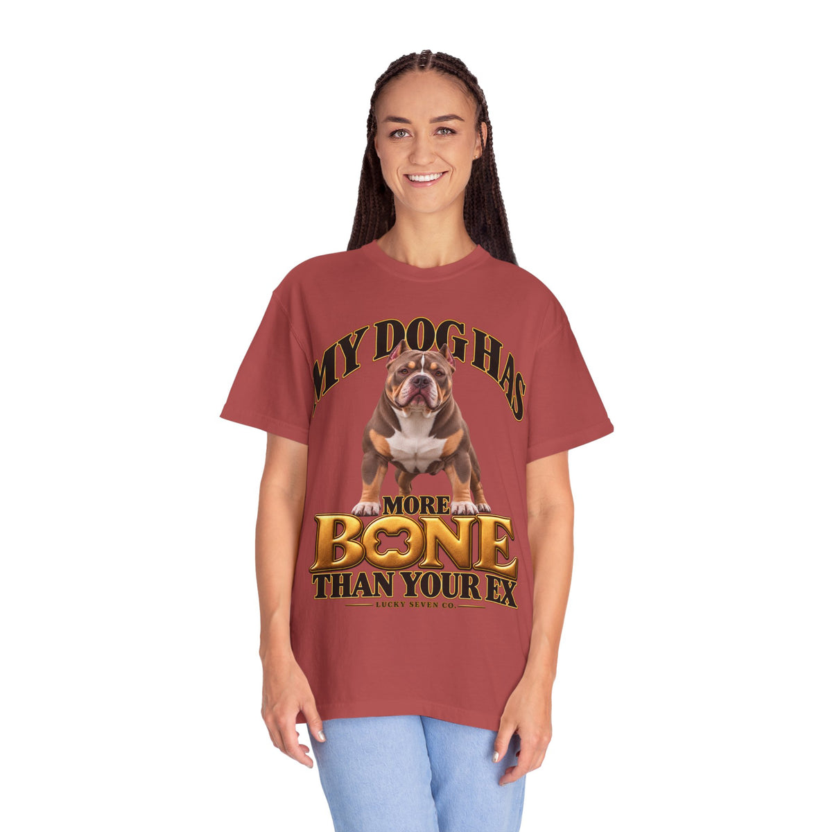 Personalized Tee | My Dog Has More Bone Than Your Ex Funny Dog T-Shirt