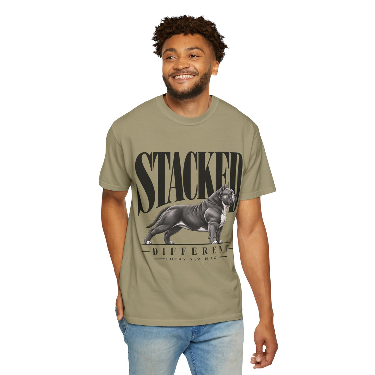 Stacked Different | American Bully Graphic Tee